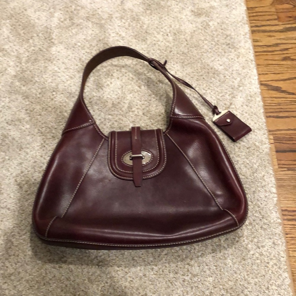 Dooney & Bourke Maroon Hobo Bag